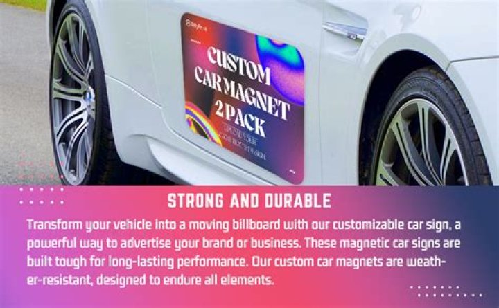 What size are car magnets