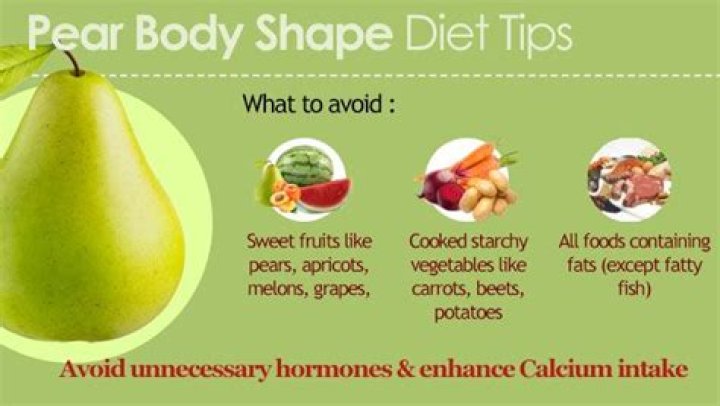 Whats the best diet for pear shaped