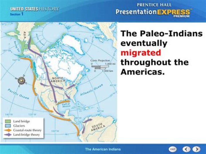 When did the Paleo Indians arrive