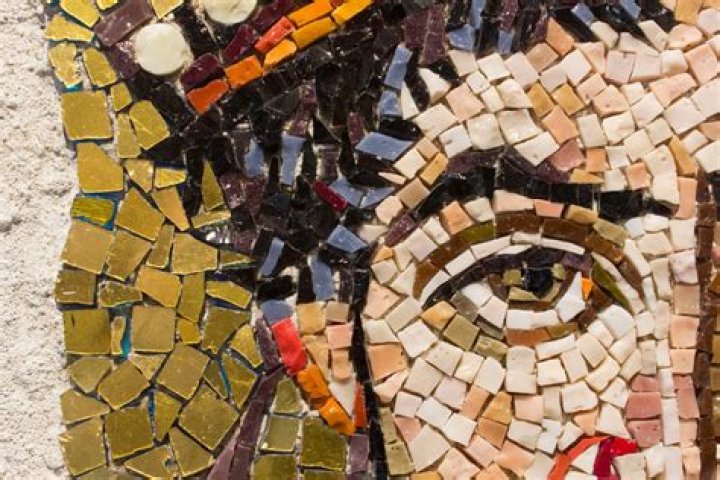 Where did mosaic tiles originated from