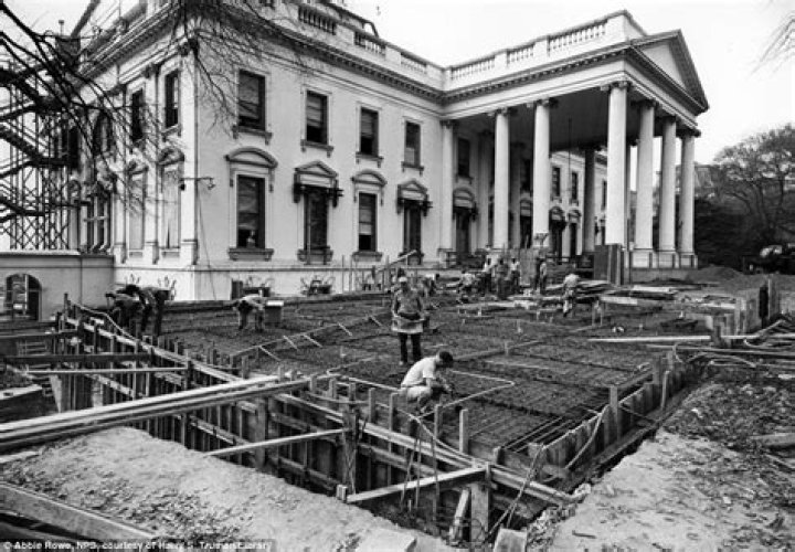 Where did President Truman live during the White House renovation