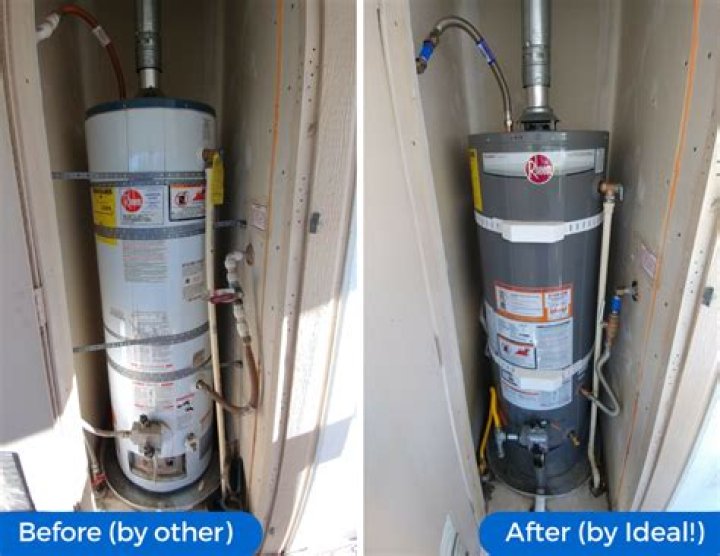 Where is the hot water heater in a manufactured home