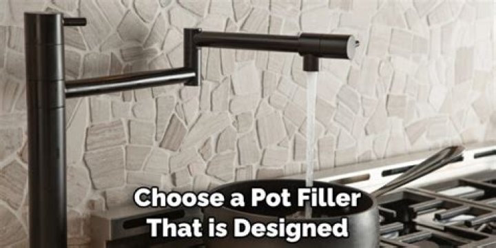 Where should a pot filler be placed