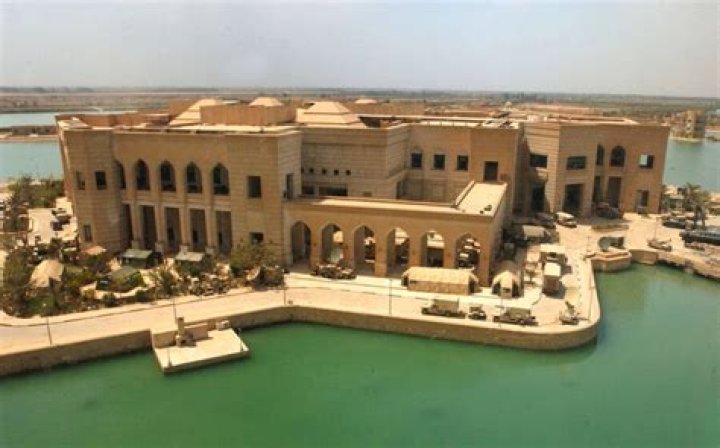 Where was Saddam Husseins palace