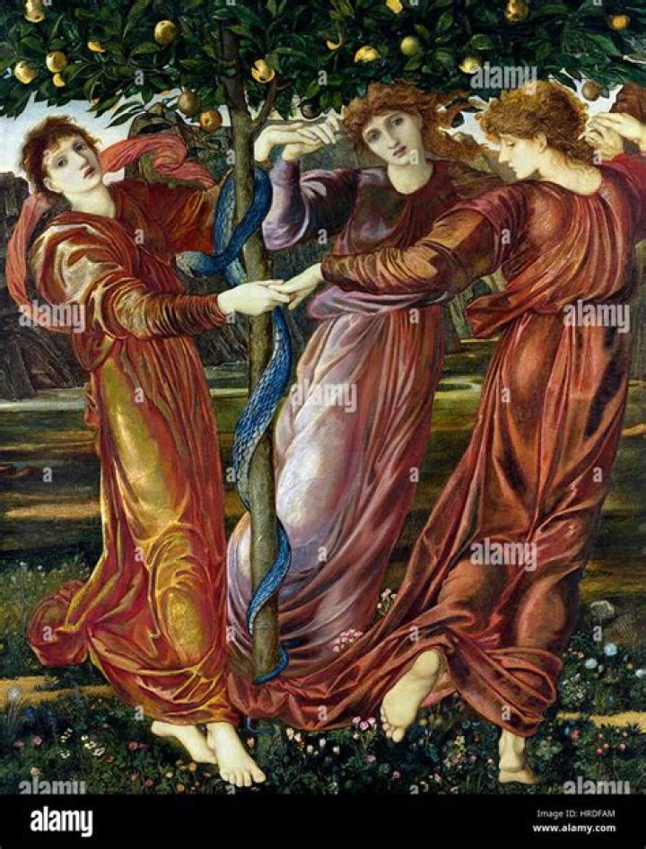 Who guarded the golden apples