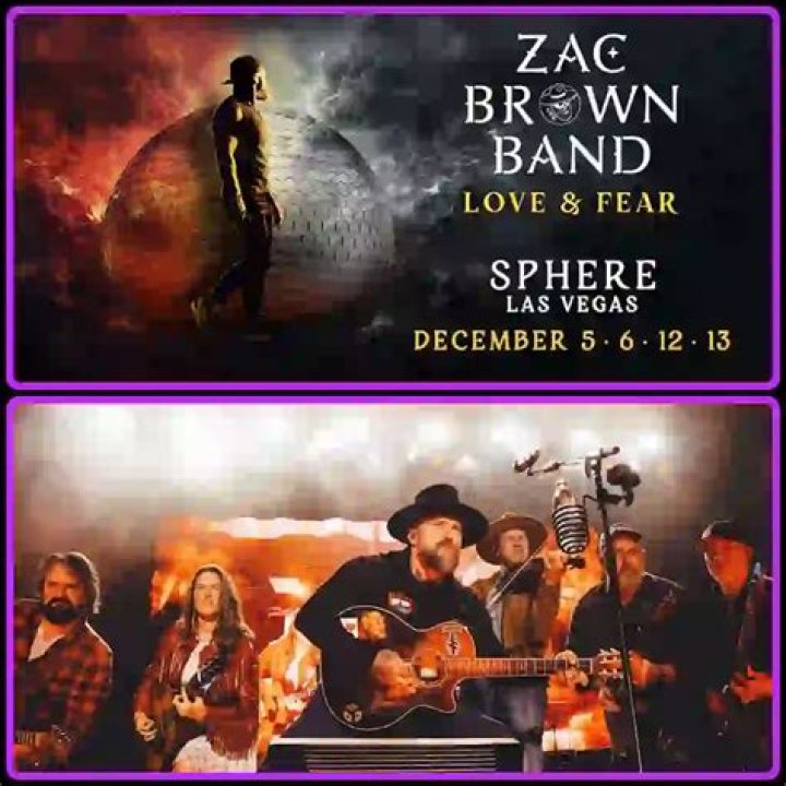 Who is playing with Zac Brown Band