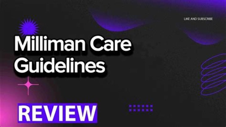 Who owns Milliman Care Guidelines