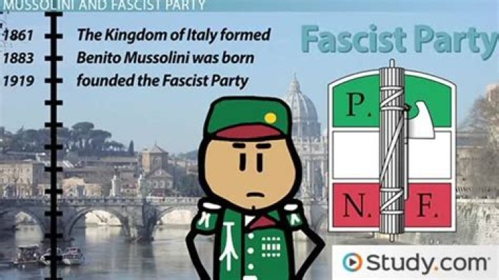 Why did Mussolini believe in fascism
