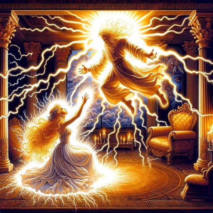 Why did Zeus let Semele come up to Olympus