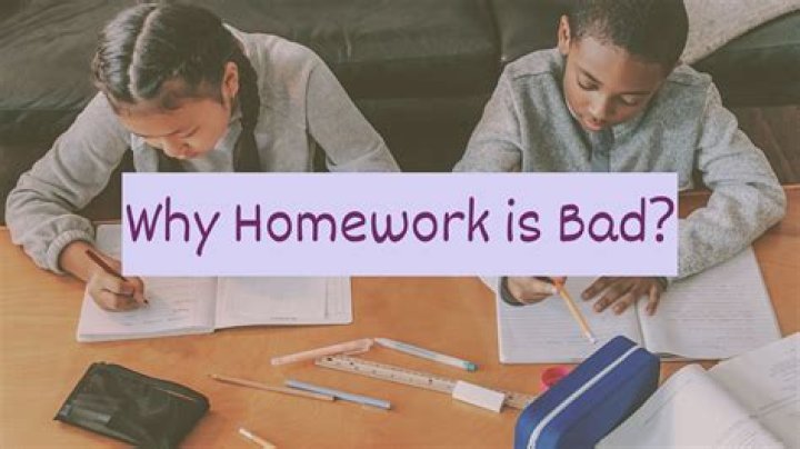 Why is homework harmful