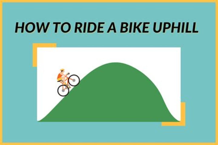 Why is it easier to push a bike uphill