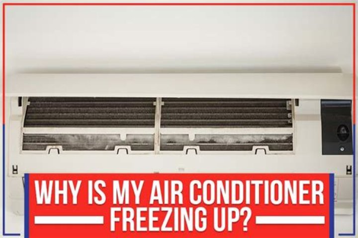 Why is my air conditioner line freezing up