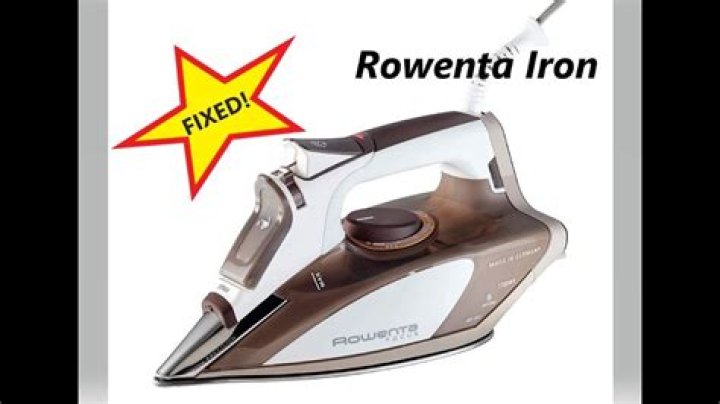 Why wont my Rowenta iron heat up