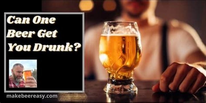 Will one beer get you a DUI